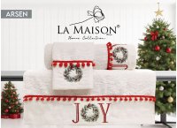 Подарочный набор полотенец La Maison - Arsen (Turkey), 3 штуки